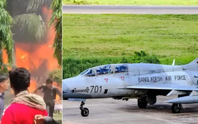 ЁЯЫйя╕П Bangladesh Air Force Jet Crashes into Milestone School & College in Uttara, Dhaka Bangladesh